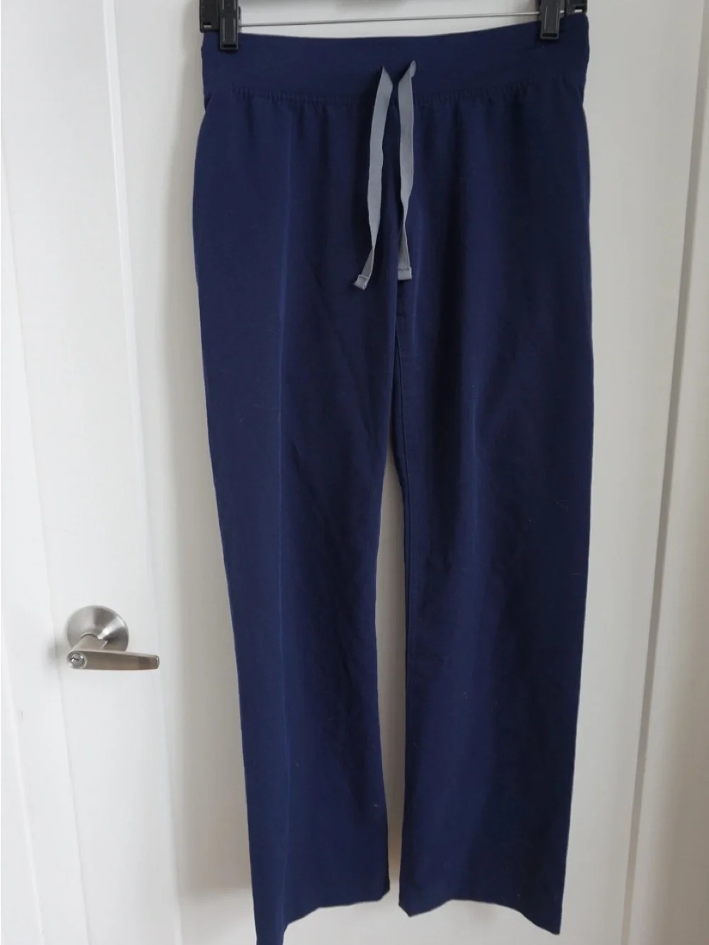 Figs Navy Drawstring Women's Scrub Pants